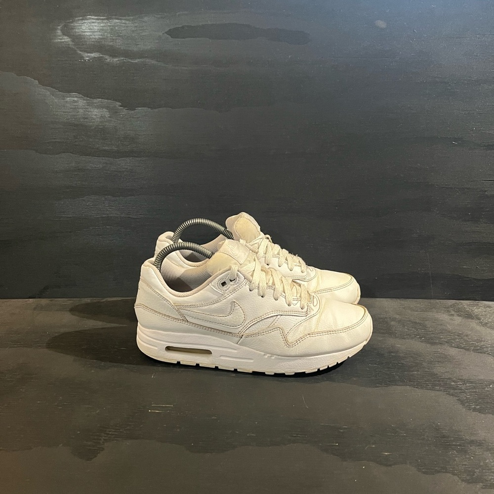 Nike Air Max 1 Women’s Size 8.5 'White Grey' Shoes Sneakers 807605-105